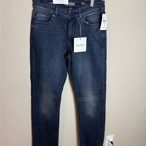 DL1961 Men’s Avery Modern Straight Jeans 28x34 Dark Wash NWT